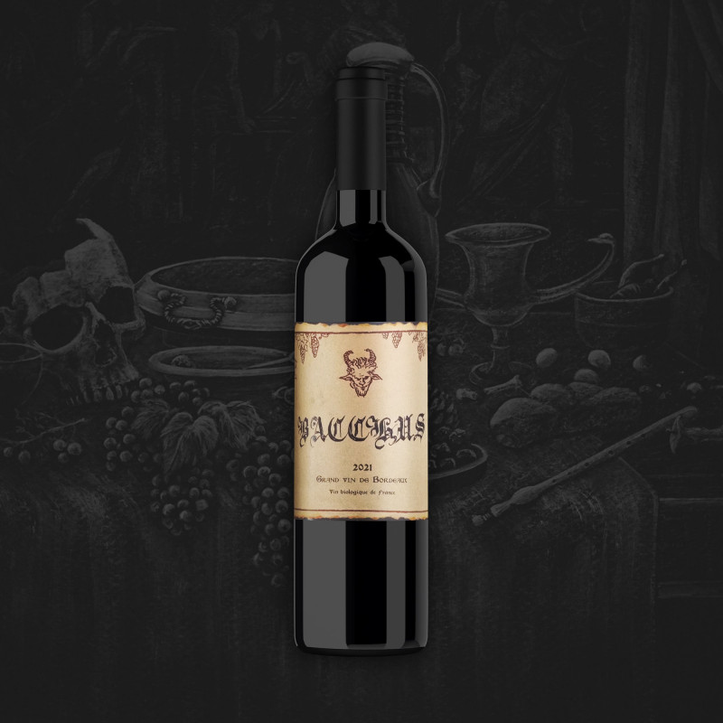 BACCHUS - '2021 Organic Wine' Bottle