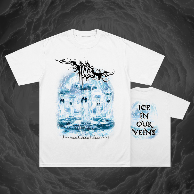 IMPERIAL CRYSTALLINE ENTOMBMENT - 'Ice In Our Veins' T-Shirt