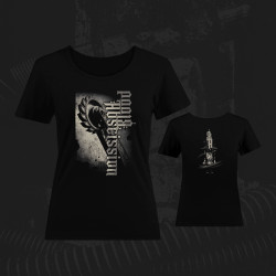 WAIDELOTTE - 'Crimson Waves' Women T-Shirt