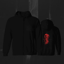 ULCERATE - "Cutting the Throat of God" Hooded Zip-Front Sweatshirt