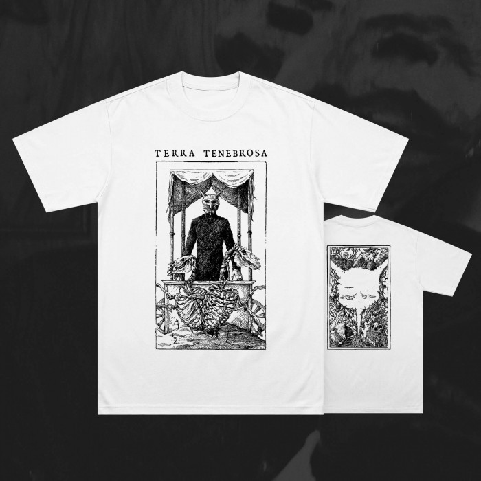 TERRA TENEBROSA - 'The Chariot' White T-Shirt