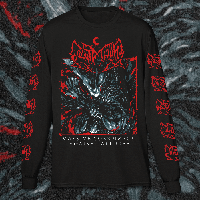 LEVIATHAN - 'Massive Conspiracy Against All Life' Long Sleeves T-Shirt