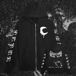 LEVIATHAN - 'Massive Conspiracy Against...' Hooded Zip Sweatshirt