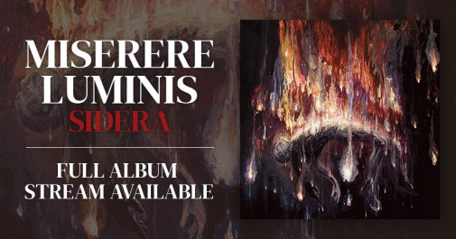 MISERERE LUMINIS – "Sidera" full album stream
