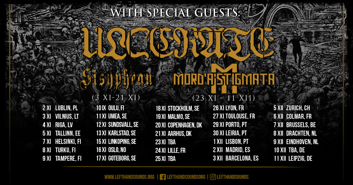 ULCERATE announce EU Tour