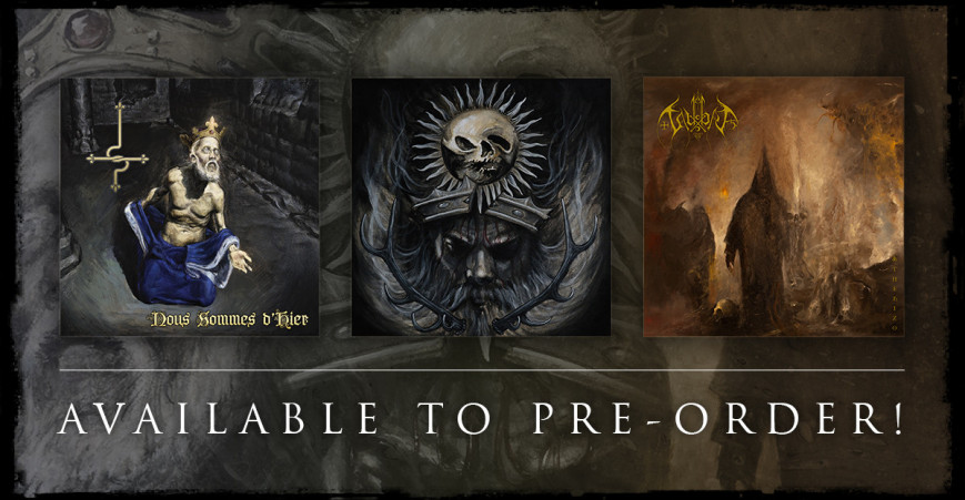 Up for pre-order: SÜHNOPFER, SLIDHR & TAUBRĄ